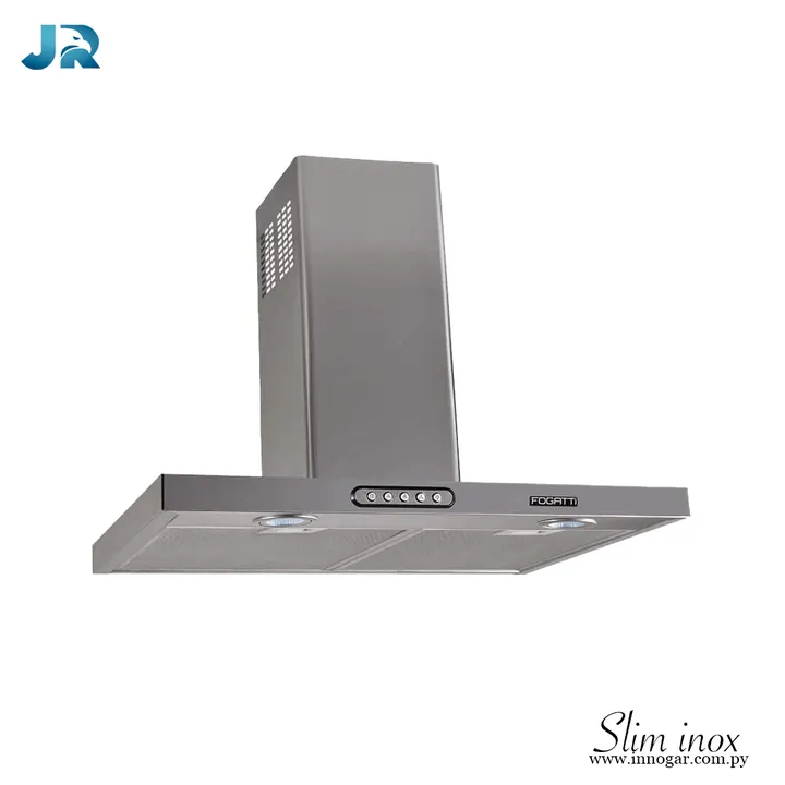 Campana de pared rectangular Slim Inox / 5 hornallas, foto 2