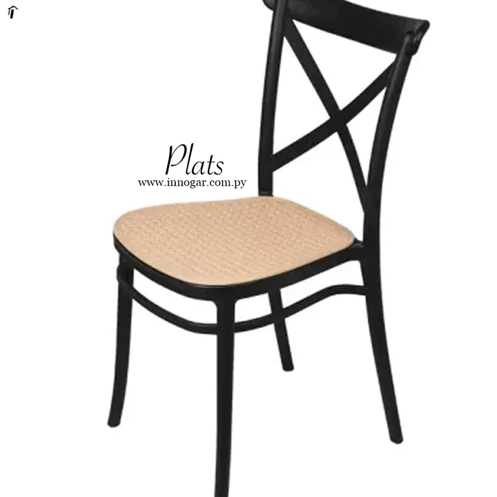 Silla Plats 1146 / Negro, foto 2