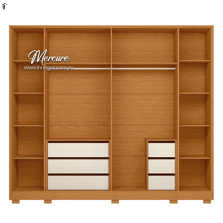 Ropero Mercure Cinamomo Off White, foto 3