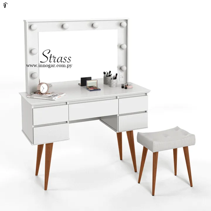 Tocador Strass / Blanco, foto 2