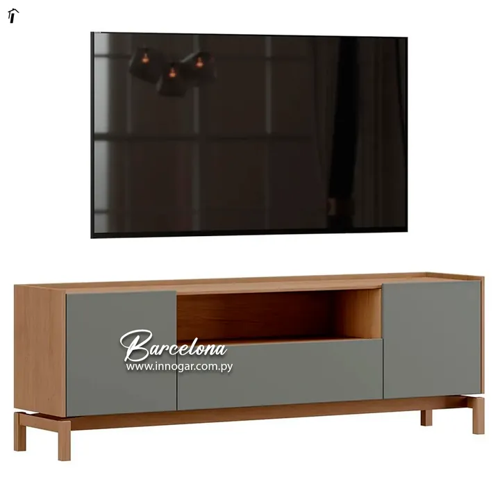 Rack Barcelona 2P Oak Ferrolack, foto 2
