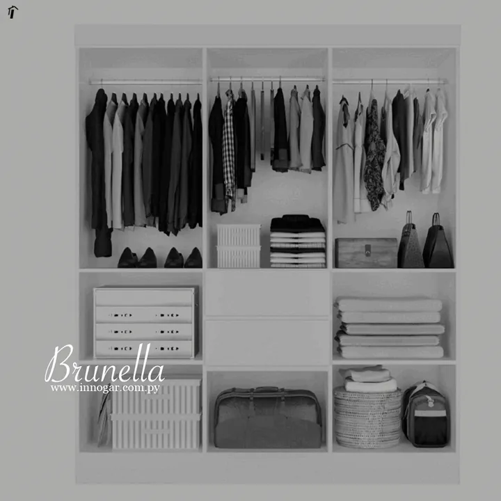 Ropero Brunella / Jequitiba - Off White, foto 2