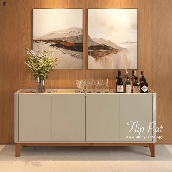 Buffet Flip Pat / Off White Cinamomo, foto 2