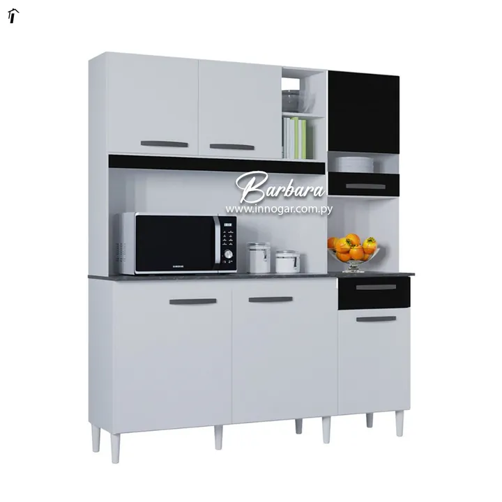 Kit Cocina Barbara Blanco Preto, foto 2