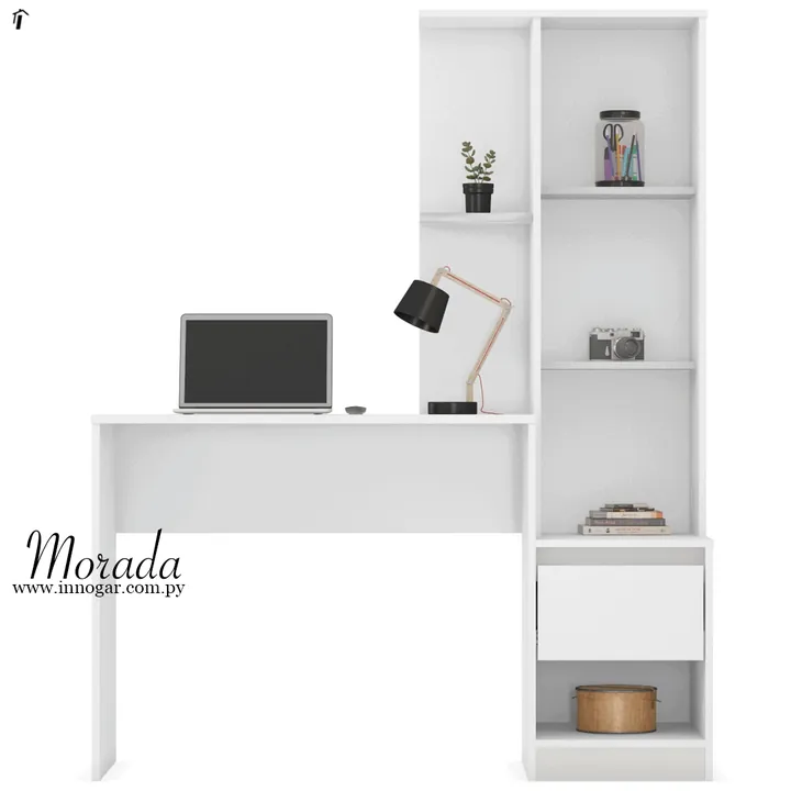 Escritorio Office Morada / Blanco, foto 2