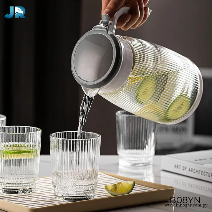Set 5 Pcs Jarra 1.6L y 4vasos 280ml, foto 2