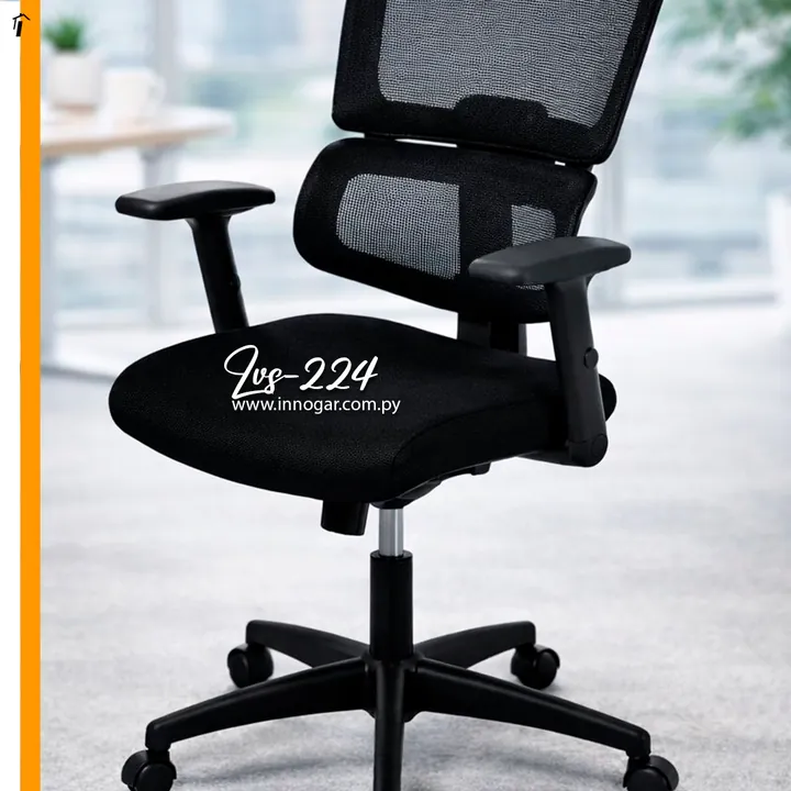 Silla de Oficina LVS-224 Negro, foto 2