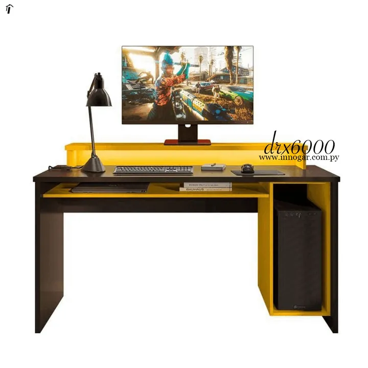 Escritorio Drx6000 / Preto Amarelo, foto 2