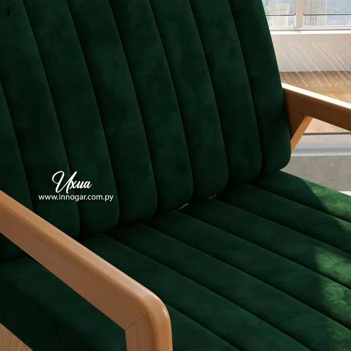 Poltrona Uxua Verde Gamuza, foto 2