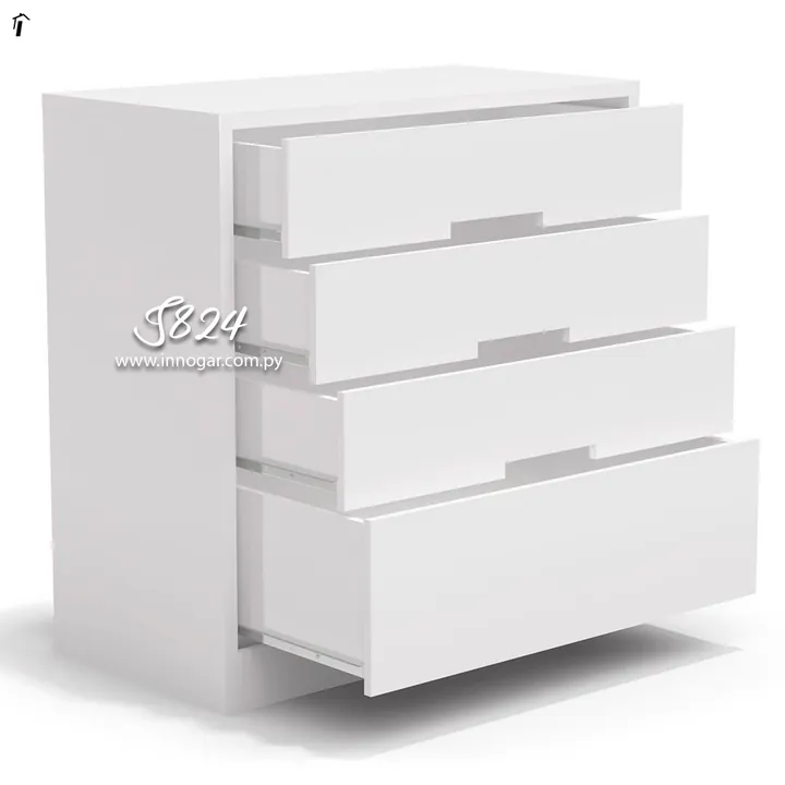 Comoda S824 Blanco Off White, foto 3