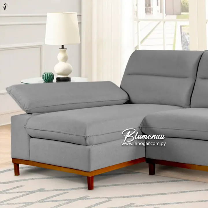 Sofa Hellen Blumenau Cinza, foto 3