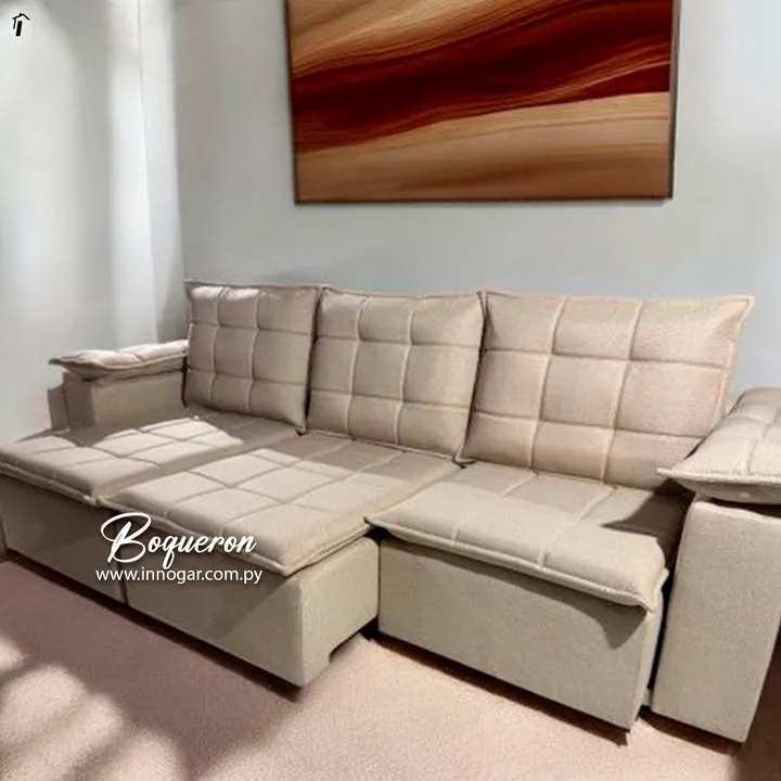 Sofa retractil Boqueron Marron Pino, foto 2