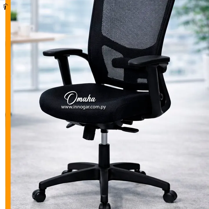 Silla de Oficina Omaha LVS-221 Negro, foto 2