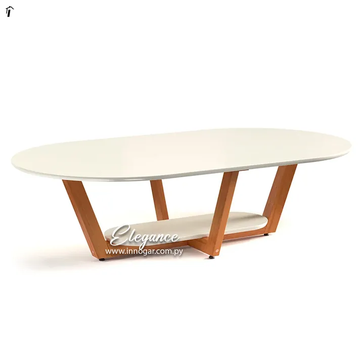 Mesa Centro Elegance Off White, foto 2