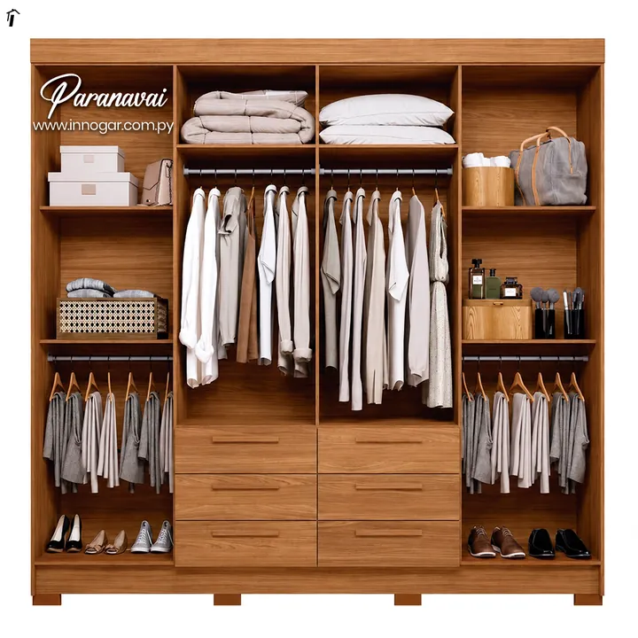 Ropero Paranavai 8.6 con Espejo Jatoba Arena, foto 2