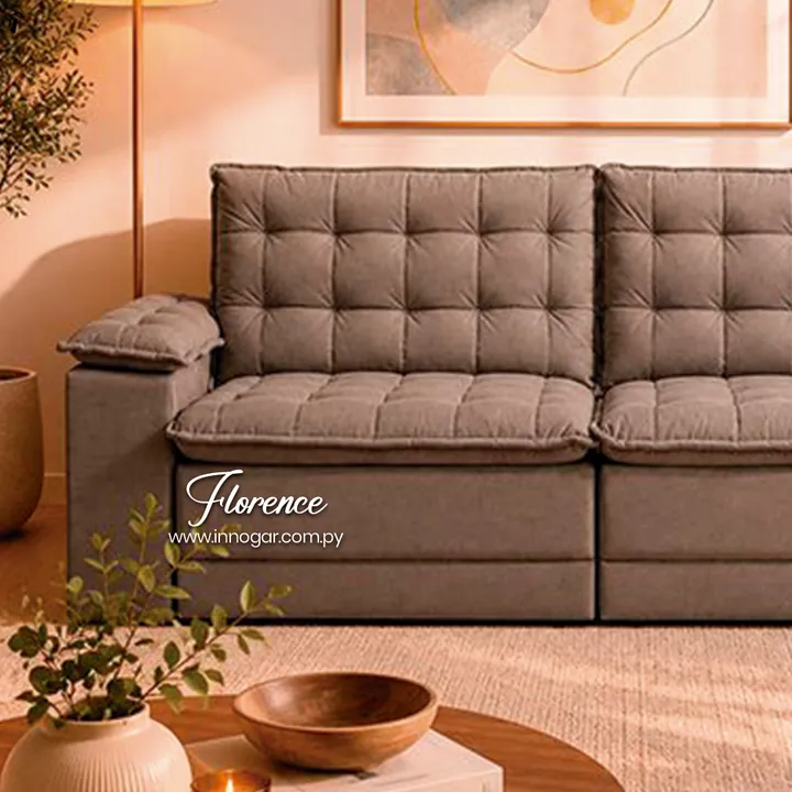 Sofa Retractil Florence Gris, foto 2