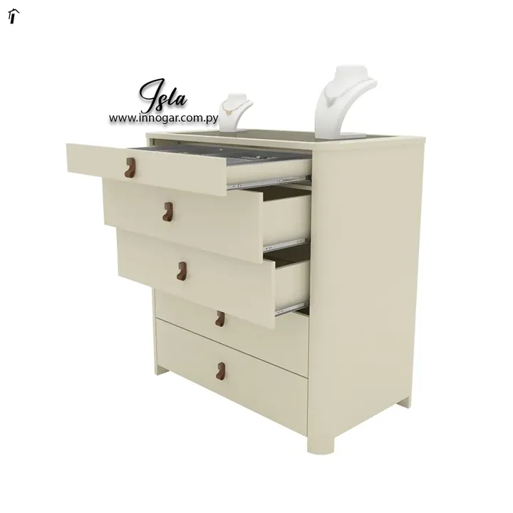 Comoda Isla Off White, foto 3