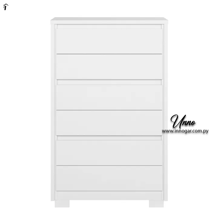 Comoda Unno Blanco Blanco, foto 2