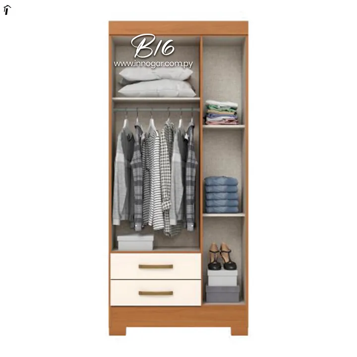 Ropero Briz B16 - Cinamomo Off White, foto 2