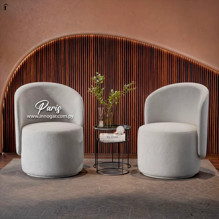 Poltrona Organica Paris Lino Arena, foto 2