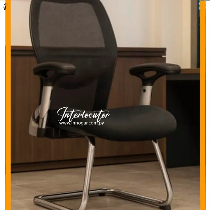 Silla Interlocutor 830V Negro, foto 2
