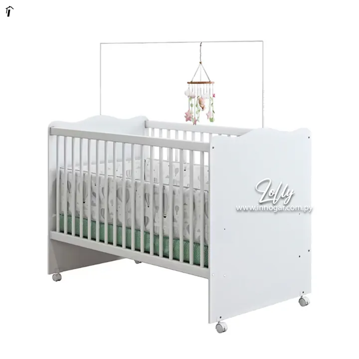 Cuna mini cama Lolly Blanco Blanco, foto 2