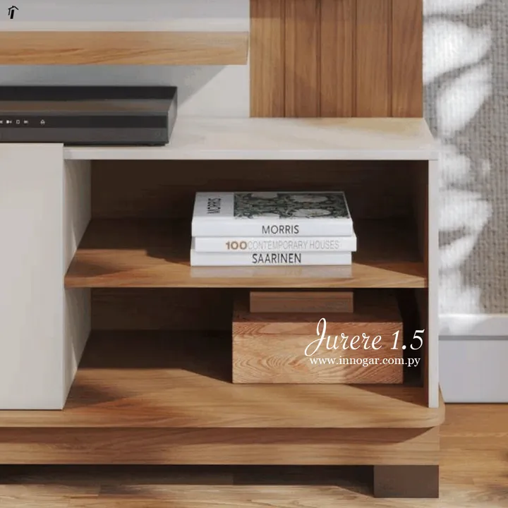 Estante Jurere 1.5 / Freijo Off White, foto 2