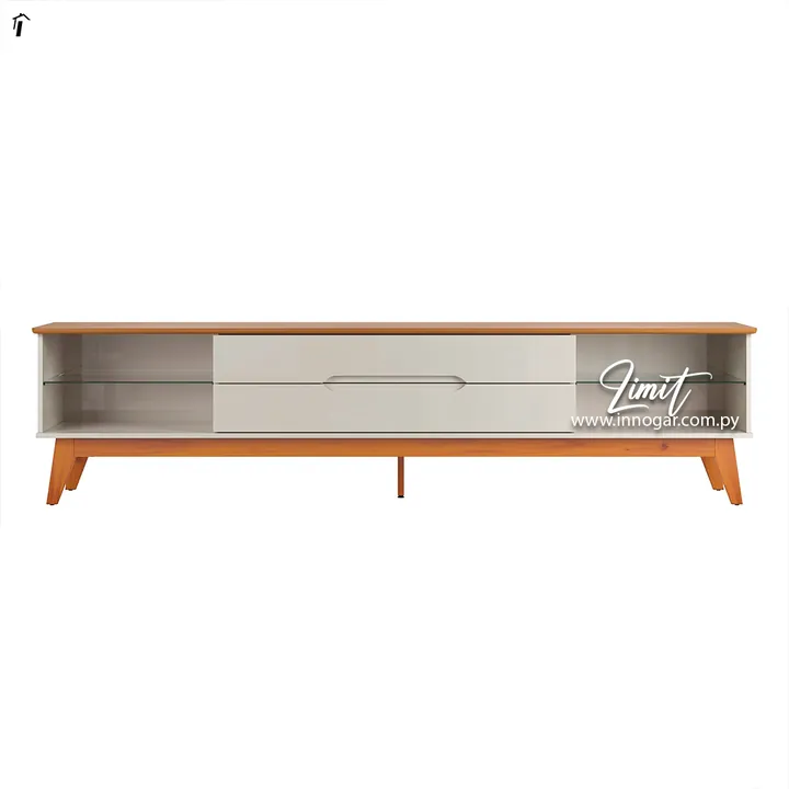 Rack para TV Limit Off White Nature, foto 2