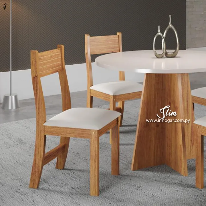 Juego de Comedor Slim Freijo Off White, foto 2