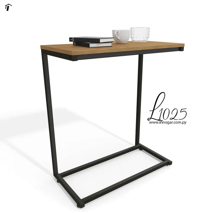 Mesa de Apoyo L1025 - Freijo , Negro Fosco, foto 3
