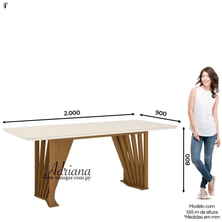 Conj. Adriana / Nature - Off White, foto 3
