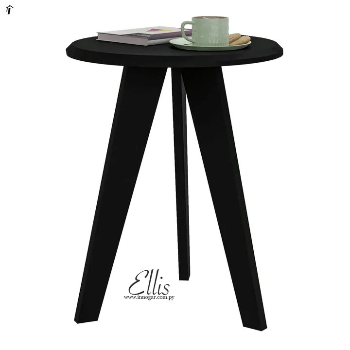 Mesa Lateral Ellis / Negro, foto 2