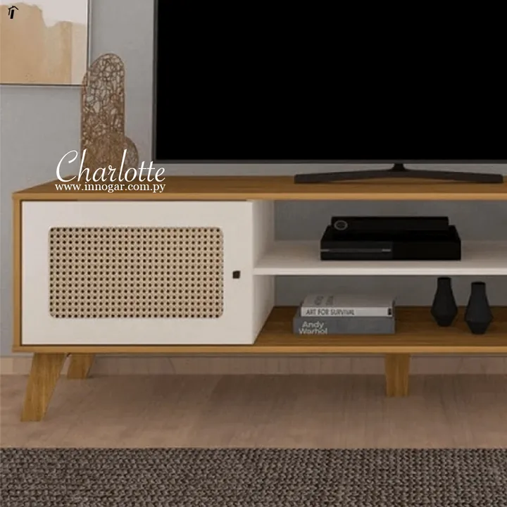Rack Charlotte / Carvalho Off White, foto 2