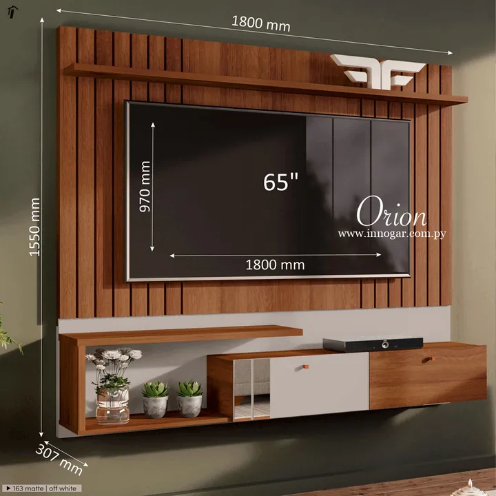 Panel Orion / Matte Off White, foto 2