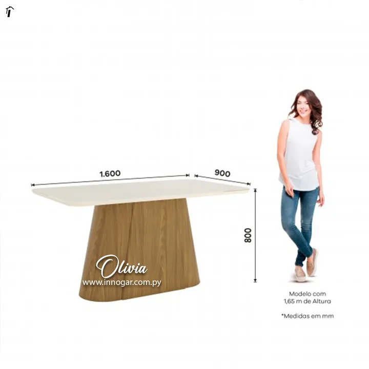 Juego de Comedor Olivia / Silla Nina, foto 2