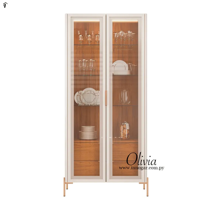 Cristalera Olivia / Off White Freijo, foto 2