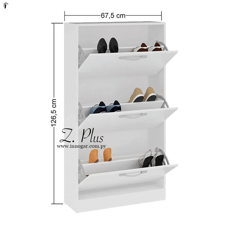 Zapatera Plus Lanzamiento - Blanco, foto 2