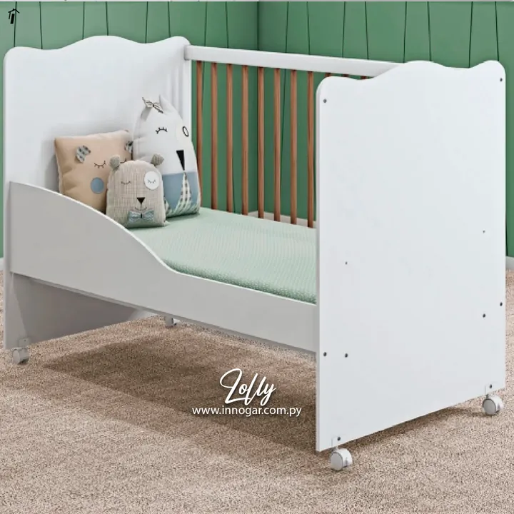 Cuna mini cama Lolly Blanco Blanco, foto 3