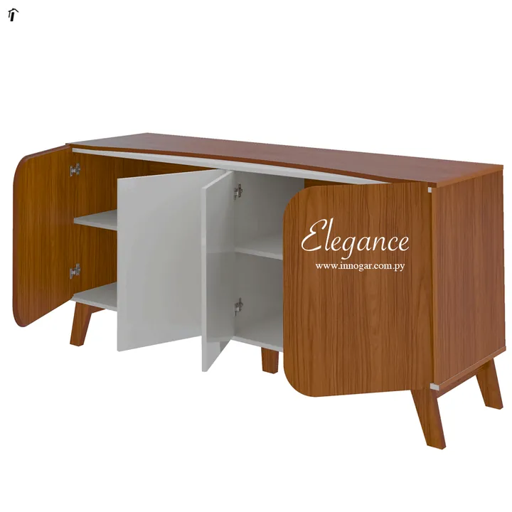 Aparador Elegance / Cedro Off White, foto 2