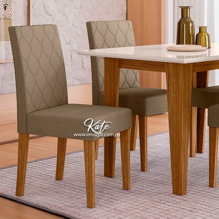 Juego de Comedor Kate Freijo Off White, foto 2