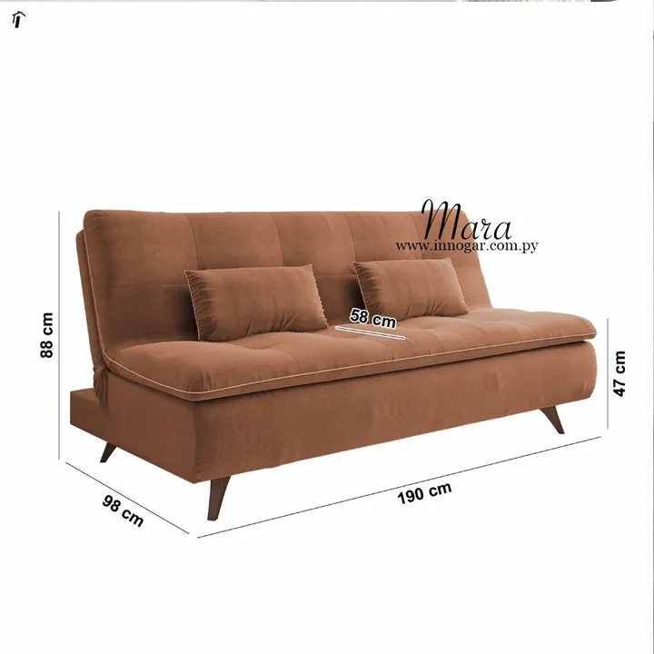 Sofa Cama Maira / Cobre, foto 2