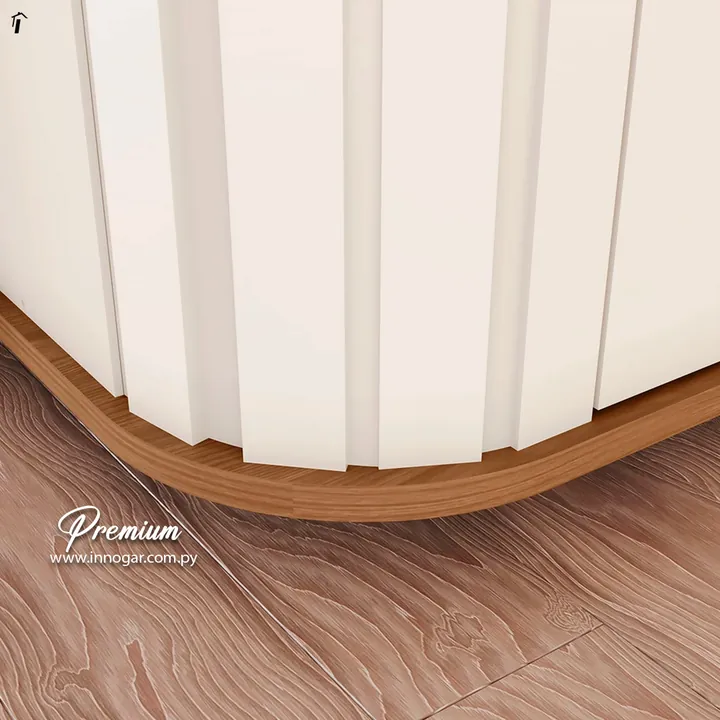 Ropero Premium 6P con Espejo Off White Nature, foto 4