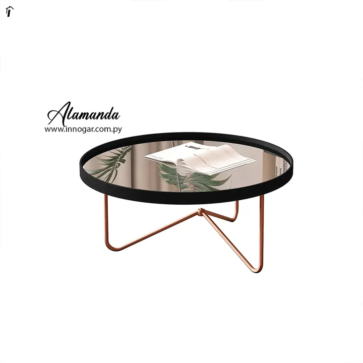 Mesa Centro Alamanda Negro, foto 2