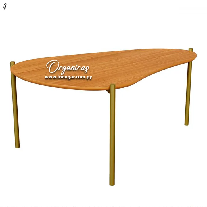 Mesa Centro Organica Menor Nature, foto 2