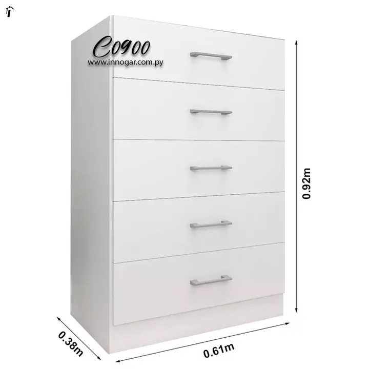 Comoda C0900 Blanco Marfil, foto 2