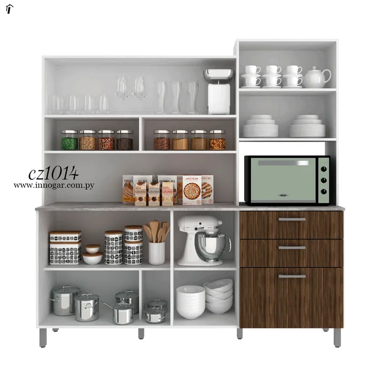 Kit Cocina CZ1014 / Blanco - Nogal, foto 2
