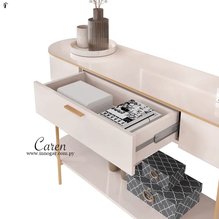 Aparador Caren / Off White, foto 2