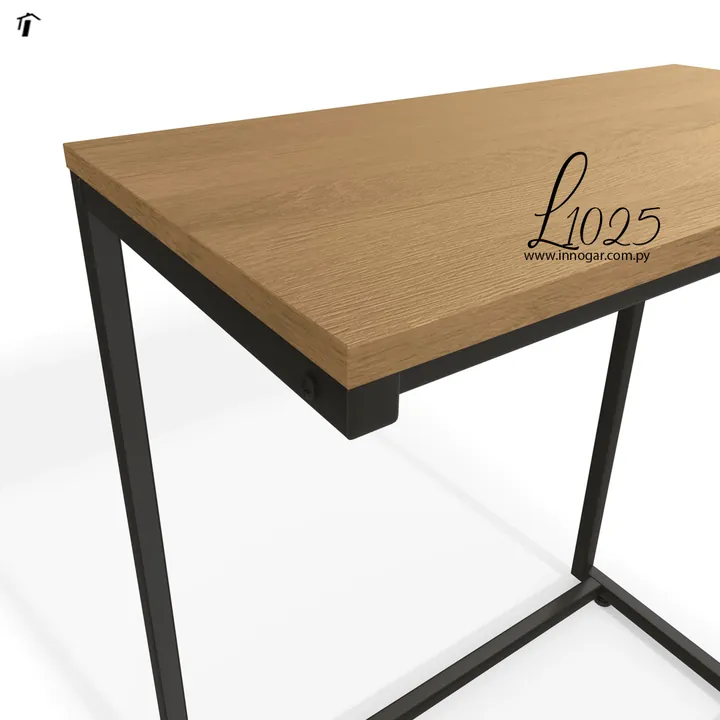Mesa de Apoyo L1025 - Freijo , Negro Fosco, foto 2
