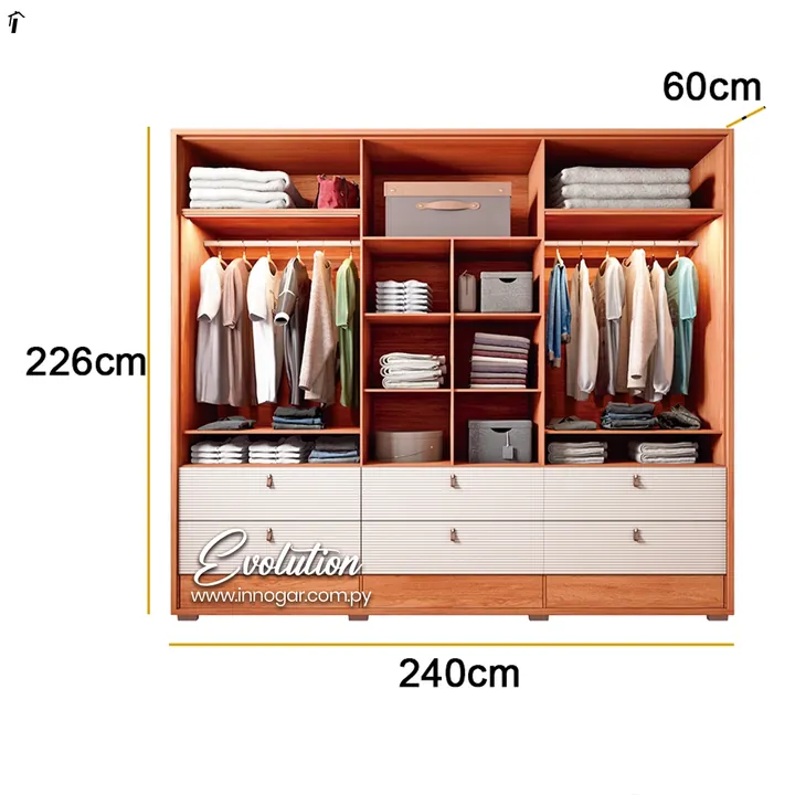 Ropero Evolution Freijo Off White, foto 2