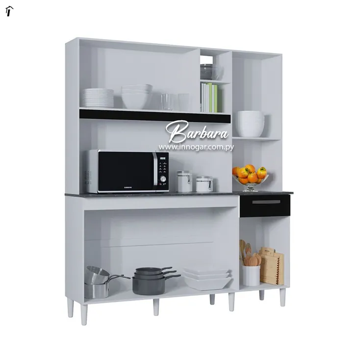Kit Cocina Barbara Blanco Preto, foto 3